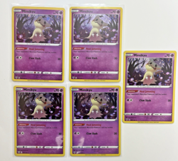 Pokemon TCG Lot Of 5 Mimikyu Holo Rare Common - Image 1