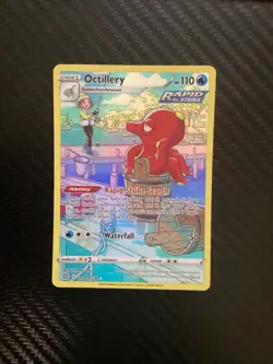 Octillery TG03/TG30 Pokemon Brilliant Stars Full Art Holo Trainer Gallery NM - Image 1