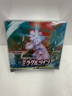 Pokemon Sword & Shield SM11 Japanese Booster Box Miracle Twins Factory Sealed - Image 1