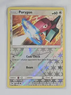 Pokemon TCG - PORYGON - 103/147 - Reverse Holo - Burning Shadows 2017 - NM/MINT - Image 1