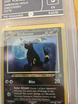 Pokemon - Umbreon - 13/75 - Neo Discovery - PSA 5 EX - - Image 4