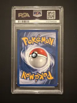 2000 Pokemon Promo Black Star #24 Birthday Pikachu Holo PSA 8 NM-MT - Image 2