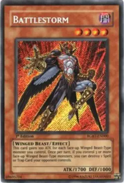 Yugioh! LP Battlestorm - RGBT-EN000 - Secret Rare - 1st Edition Lightly Played, - Image 1