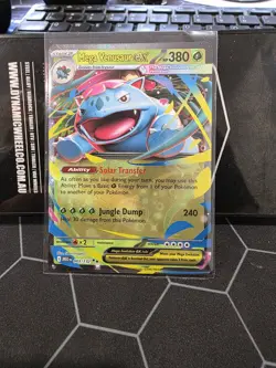 Mega Venusaur EX 003/132 Mega Evolution Pokemon Card Pokemon TCG Rare Holo - Image 1