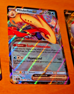 POKEMON CARD HOLO CARTE MILOBELLUS EX 042/191 FR SSP MINT 2024 - Image 1