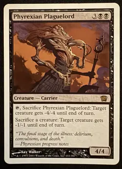 Phyrexian Plague - Eighth Edition (8th) - Magic The Gathering Card - Image 1