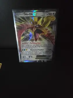 Pokemon TCG Ho-Oh EX Breakpoint Holo Holo Rare Card 92/122 - Image 1