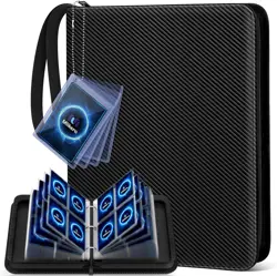 Trading Card Binder Faux Leather 440 Pockets Storage Display for Sports MTG - Image 3