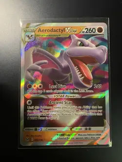Aerodactyl VSTAR Pokemon Card - Lost Dive & Ancient Star Powers - Image 1