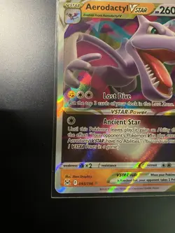 Aerodactyl VSTAR Pokemon Card - Lost Dive & Ancient Star Powers - Image 5