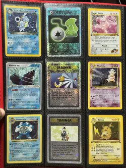 Pokemon TCG ~ Card Collection Binder ~ Vintage & Mid-Era ~ Base Set, Shadowless - Image 1