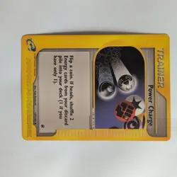 Power Charge 147/165 Uncommon Expedition Pokemon Card 2002 WOTC E Reader Card - Image 1