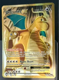 Pokemon TCG Dragonite-EX Evolutions Full Art Holo Card 106/108 Ultra Rare - Image 2
