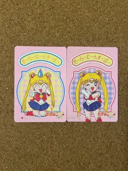 Sailor Moon carddass 90s anime card 2set - Image 1