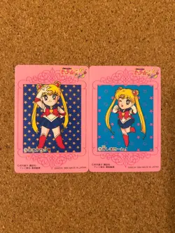 Sailor Moon carddass 90s anime card 2set - Image 2