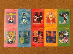 Sailor Moon carddass 90s anime card 10set - Image 2