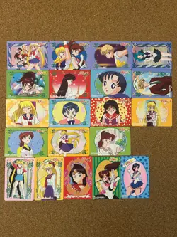Sailor Moon carddass 90s anime card 20set - Image 1