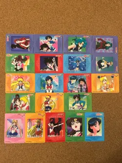 Sailor Moon carddass 90s anime card 20set - Image 5