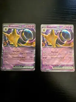 Alakazam ex 065/165 S&V 151 (MEW) LP Double Rare Pokemon Card - Image 1
