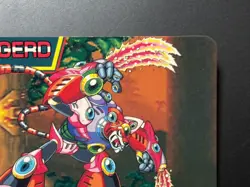Mega MAN X3 Card 106 Neon Tiger CAPCOM BANDAI JAPAN Japanese Rockman 1995 - Image 3
