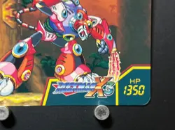 Mega MAN X3 Card 106 Neon Tiger CAPCOM BANDAI JAPAN Japanese Rockman 1995 - Image 4