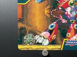 Mega MAN X3 Card 106 Neon Tiger CAPCOM BANDAI JAPAN Japanese Rockman 1995 - Image 5