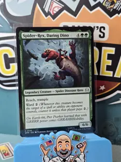 Spider-Rex, Daring Dino - 0116 - Marvel's Spider-Man - MTG - NM/M - English - Image 1