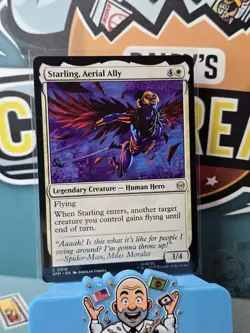 Starling, Aerial Ally - 0018 - Marvel's Spider-Man - MTG - NM/M - English - Image 1