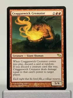 MTG Cragganwick Cremator Foil + Regular - LP Shadowmoor 87/301 - Image 4