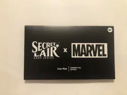 MTG Secret Lair x Marvel's Iron Man Rainbow Foil Edition - SEALED - Image 1