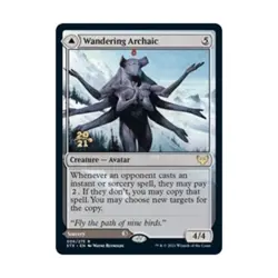 WOTC MtG Prerelease Promos Wandering Archaic (R) (Foil) NM - Image 1