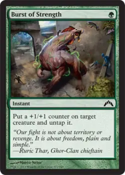 Burst of Strength - Light Play MTG Gatecrash - Image 1