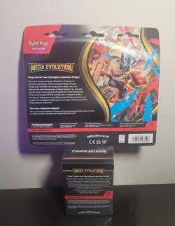 Pokemon Mega Evolutions Booster Bundle 3 Pack Blister TCG Sealed - Image 2