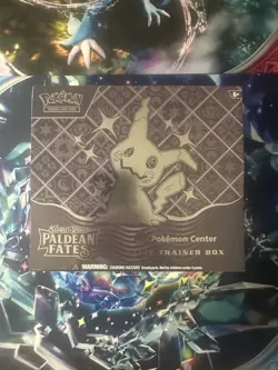 Pokemon TCG Paldean Fates Pokemon Center Elite Trainer Box ETB - Image 1
