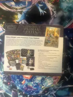 Pokemon TCG Paldean Fates Pokemon Center Elite Trainer Box ETB - Image 2