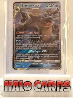 PACK FRESH Blastoise GX 35/214 - Ultra Rare Pokemon TCG - Unbroken Bonds G - Image 1