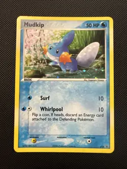 Mudkip 018 (EX Deck Tin) 018 Nintendo Holo Black Star Promo Pokemon - Image 1