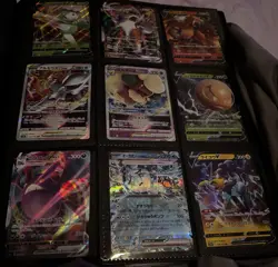 Pokemon TCG Binder 80+ Cards !V & V Max ! NM Condition Japanese Bulk Singles! - Image 4