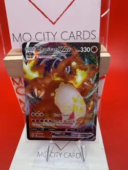 Pokemon Holo Charizard VMAX Darkness Ablaze Ultra Rare Full Art 020/189 - Image 1