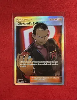 Giovanni's Exile 67/68 - Hidden Fates Holo - Pokemon TCG 2019 - Image 1