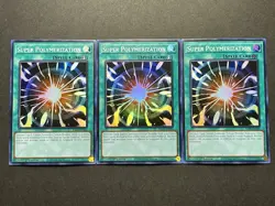 3x Super Polymerization | RA03-EN053 | Super Rares | NM | 1st Edition | YuGiOh! - Image 1
