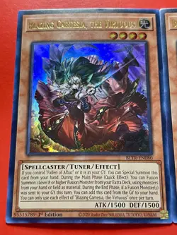 3x Blazing Cartesia, The Virtuous | BLTR-EN080 | UR | LP | 1st Edition | YuGiOh! - Image 3