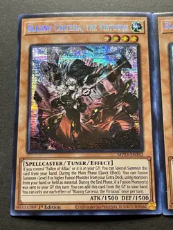 3x Blazing Cartesia, The Virtuous | MP23-EN162 | Prismatic Secret Rare | YuGiOh! - Image 3