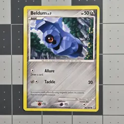 Beldum Inverted Back Misalignment Error Miscut Pokemon Card 84/146 - Image 5
