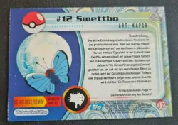 Smettbo Butterfree / Topps / Pokemon Card Game / Pokemon Karte - Image 2