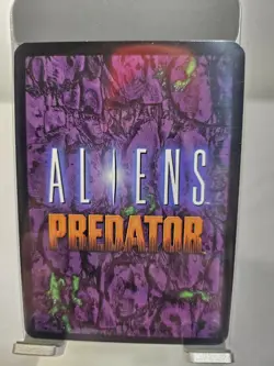 Strong Arm Tactic - Resurrection - Rare Aliens Predator CCG Card Vtg 1997 - Image 2