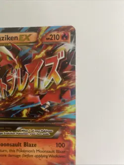 Pokemon M Blaziken EX XY86 Black Star Promo Holo Pokemon Card - LP - Image 4