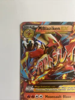 Pokemon M Blaziken EX XY86 Black Star Promo Holo Pokemon Card - LP - Image 5