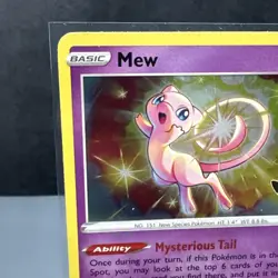 Mew 011/025 - 2021 Celebrations 25th Anniversary Holo Rare Pokemon TCG Card NM - Image 2