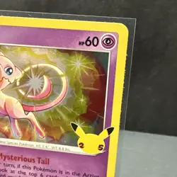 Mew 011/025 - 2021 Celebrations 25th Anniversary Holo Rare Pokemon TCG Card NM - Image 3